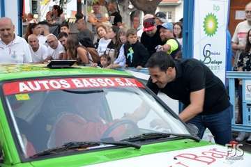 San Juan, escenario de la protocolaria ceremonia de salida del Rallye de Telde (Foto Francisco Javier Santana)
